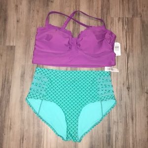 NWT Torrid Mermaid Swim Suit